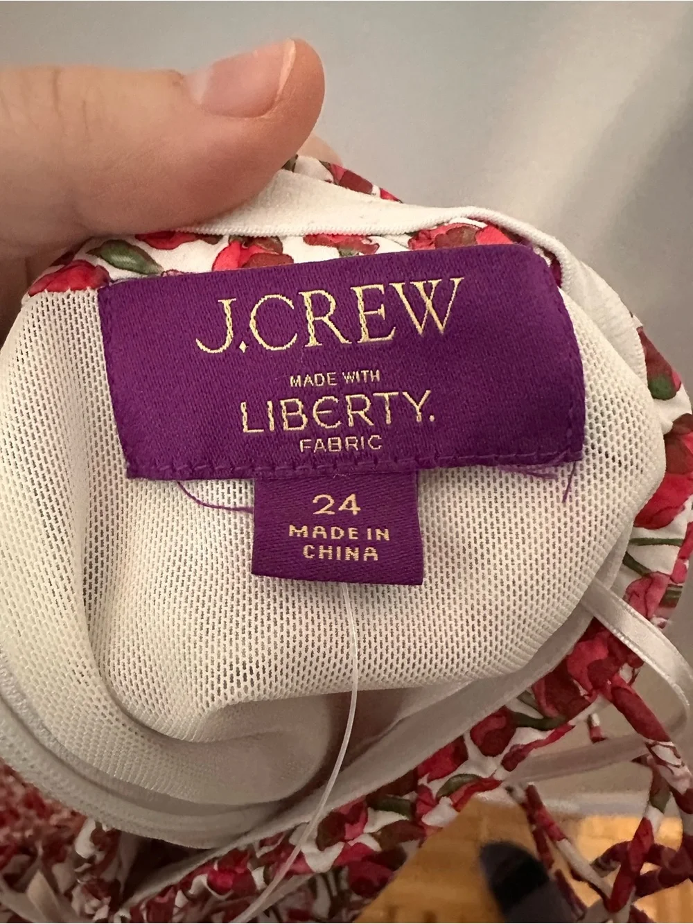 J. Crew Red Cherry-Print Tie-Strap Camisole